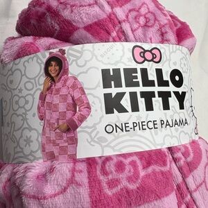Hello Kitty Fleece Pink Pajama Set